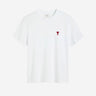 Ami Paris Hombre Barcelona Camiseta Logo Algodón color Blanco sku 553-004691 01 - Foto 1
