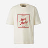 Ami Paris Hombre Barcelona Camiseta de algodón color Blanco sku 553-004693 01 - Foto 1