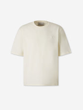 Ami Paris Hombre Barcelona Camiseta Cuello Redondo color Marfil sku 553-004694 01 - Foto 1