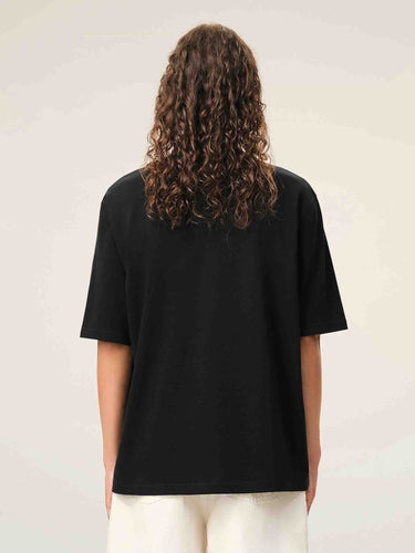 Ami Paris Hombre Barcelona Camiseta Logo Contraste color Negro sku 553-004694 03 - Foto 3