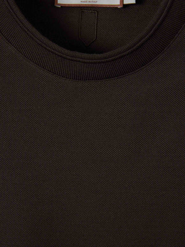 Canali Hombre Barcelona Camiseta Cuello Redondo color Marrón Oscuro sku 553-004697 02 - Foto 3