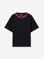Palm Angels Hombre Barcelona Camiseta Cuello Estampado color Negro sku 553-004699 03 - Foto 1