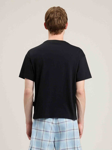 Palm Angels Hombre Barcelona Camiseta Cuello Estampado color Negro sku 553-004699 03 - Foto 3