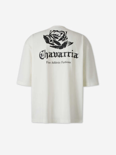 Adidas Willy Chavarria Hombre Barcelona Camiseta cuello redondo color Marfil sku 553-004702 01 - Foto 2