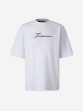 Jacquemus Le Plage Hombre Barcelona Camiseta Le Plage Logo color Blanco sku 553-004704 01 - Foto 1