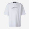 Jacquemus Le Plage Hombre Barcelona Camiseta Le Plage Logo color Blanco sku 553-004704 01 - Foto 1