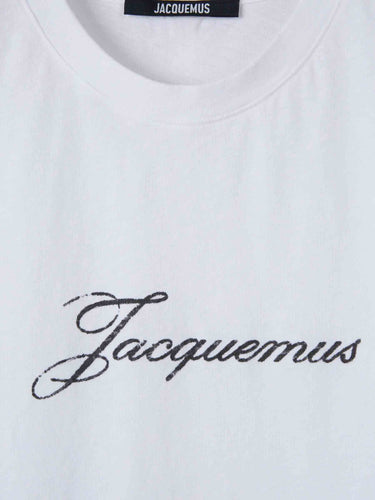 Jacquemus Le Plage Hombre Barcelona Camiseta Le Plage Logo color Blanco sku 553-004704 01 - Foto 3