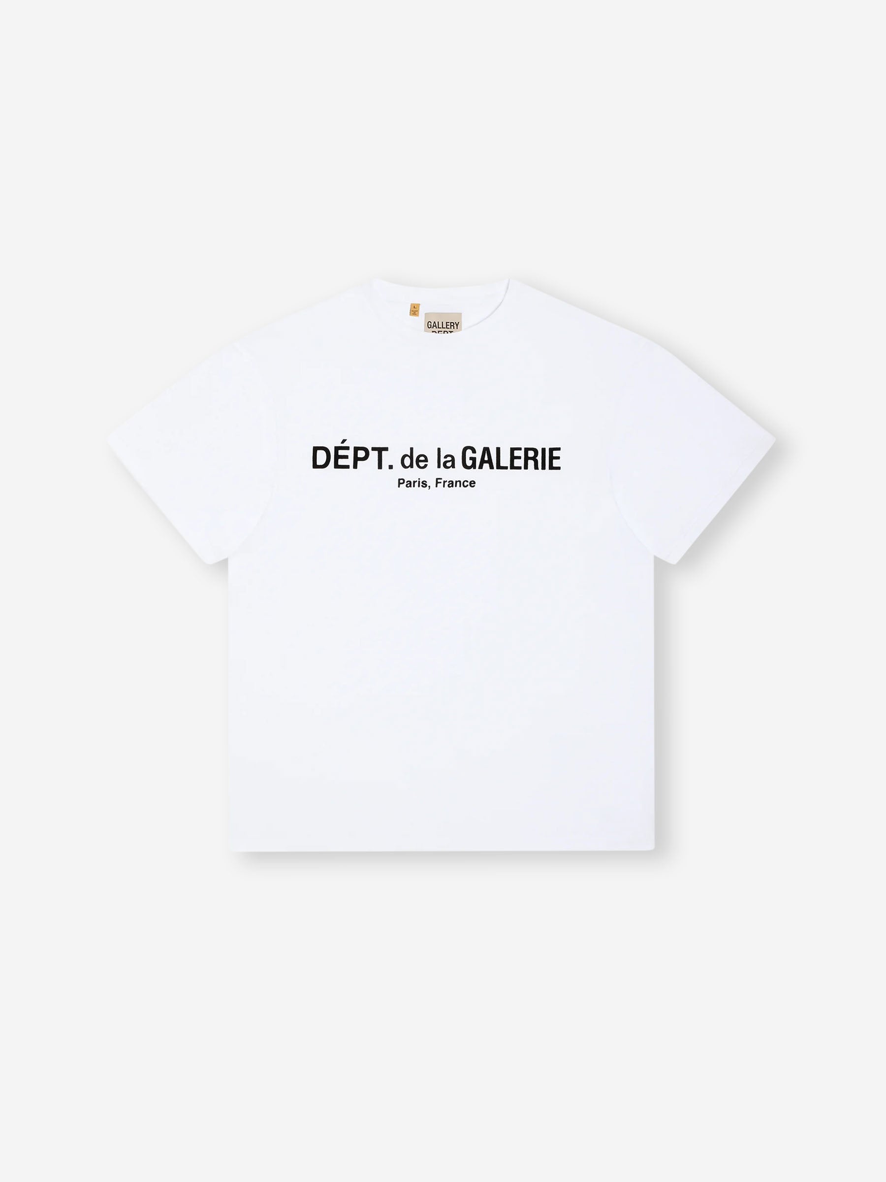 Gallery Dept. Hombre Barcelona Camiseta French Logo Lux color Blanco sku 553-004709 02 - Foto 1