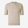 Lardini Hombre Barcelona Camiseta Punto Lino color Beige sku 553-004714 01 - Foto 1