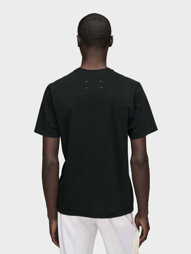 Maison Margiela Hombre Barcelona Camiseta Cuello Redondo color Negro sku 553-004716 01 - Foto 3