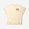 Willy Chavarria Hombre Barcelona Camiseta Hardcore Muscle color Crema sku 553-004721 02 - Foto 1
