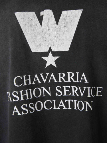 Willy Chavarria Hombre Barcelona Camiseta Búfalo color Negro sku 553-004724 01 - Foto 5