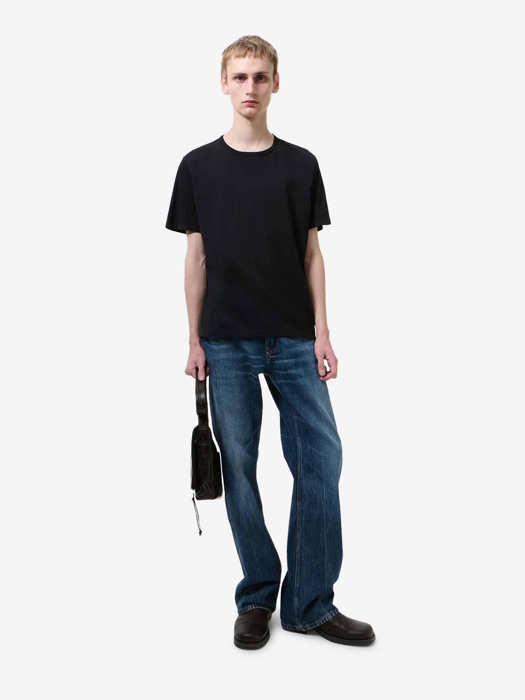 Our Legacy Hombre Barcelona Camiseta Cuello Redondo color Negro sku 553-004734 01 - Foto 2