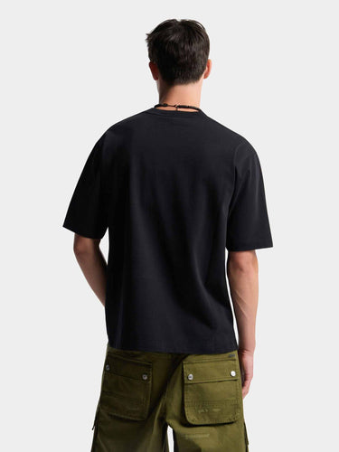 Dsquared2 Hombre Barcelona Camiseta Gráfica Algodón color Negro sku 553-004735 01 - Foto 4