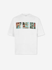 Dsquared2 Hombre Barcelona Camiseta Gráfica Algodón color Blanco sku 553-004736 01 - Foto 1