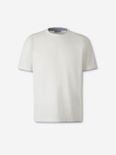 Santa Eulalia Hombre Barcelona Camiseta Ribete Contraste color Blanco sku 553-004745 01 - Foto 1