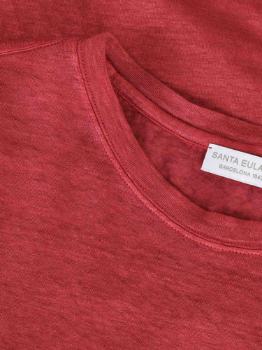 Santa Eulalia Hombre Barcelona Camiseta cuello redondo color Rojo sku 553-004748 02 - Foto 3