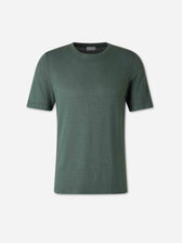 Santa Eulalia Hombre Barcelona Camiseta cuello redondo color Verde sku 553-004748 03 - Foto 1