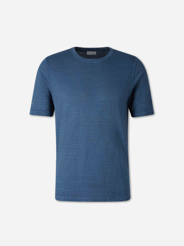 Santa Eulalia Hombre Barcelona Camiseta cuello redondo color Azul Marino sku 553-004748 04 - Foto 1