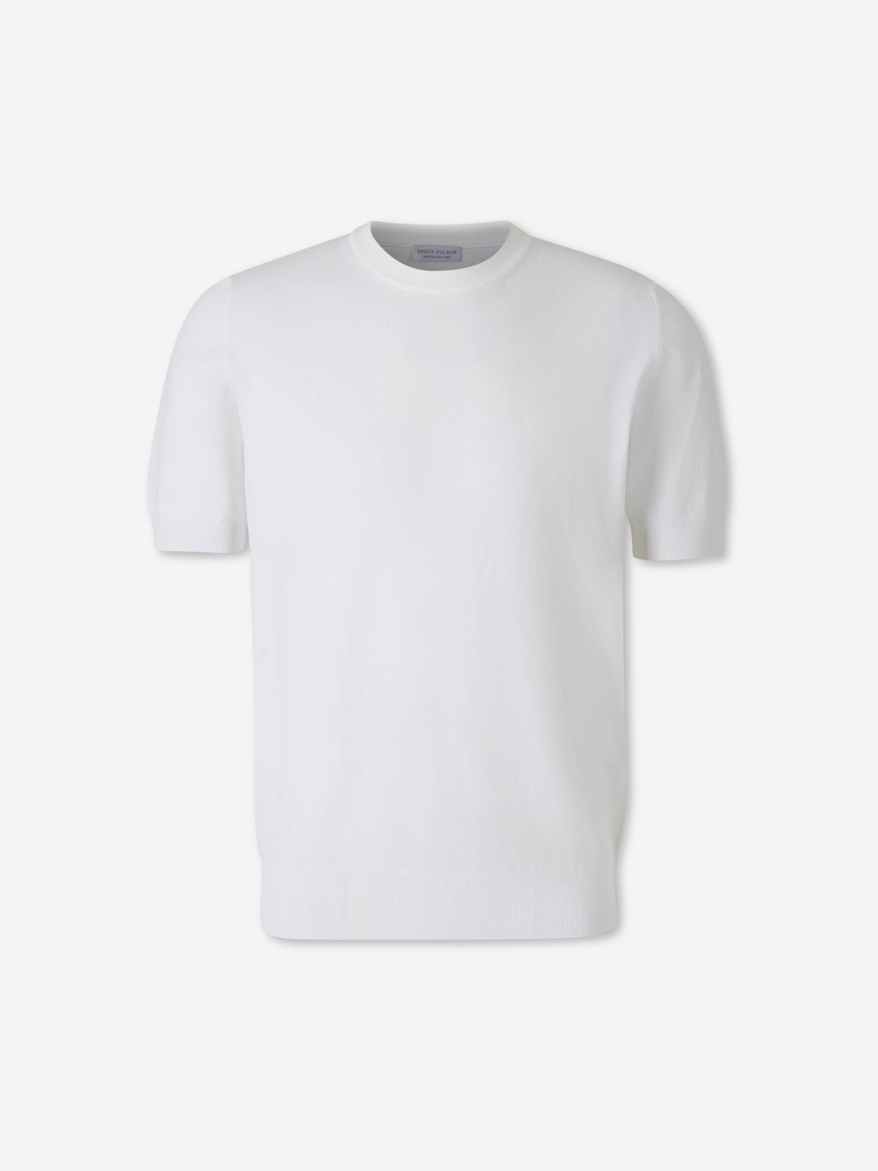Santa Eulalia Hombre Barcelona Camiseta Cuello Redondo color Blanco sku 553-004749 01 - Foto 1