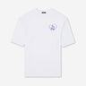 Willy Chavarria Hombre Barcelona Camiseta Cuello Redondo color Blanco sku 553-004751 01 - Foto 1