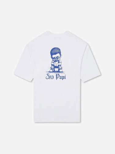 Willy Chavarria Hombre Barcelona Camiseta Cuello Redondo color Blanco sku 553-004751 01 - Foto 3