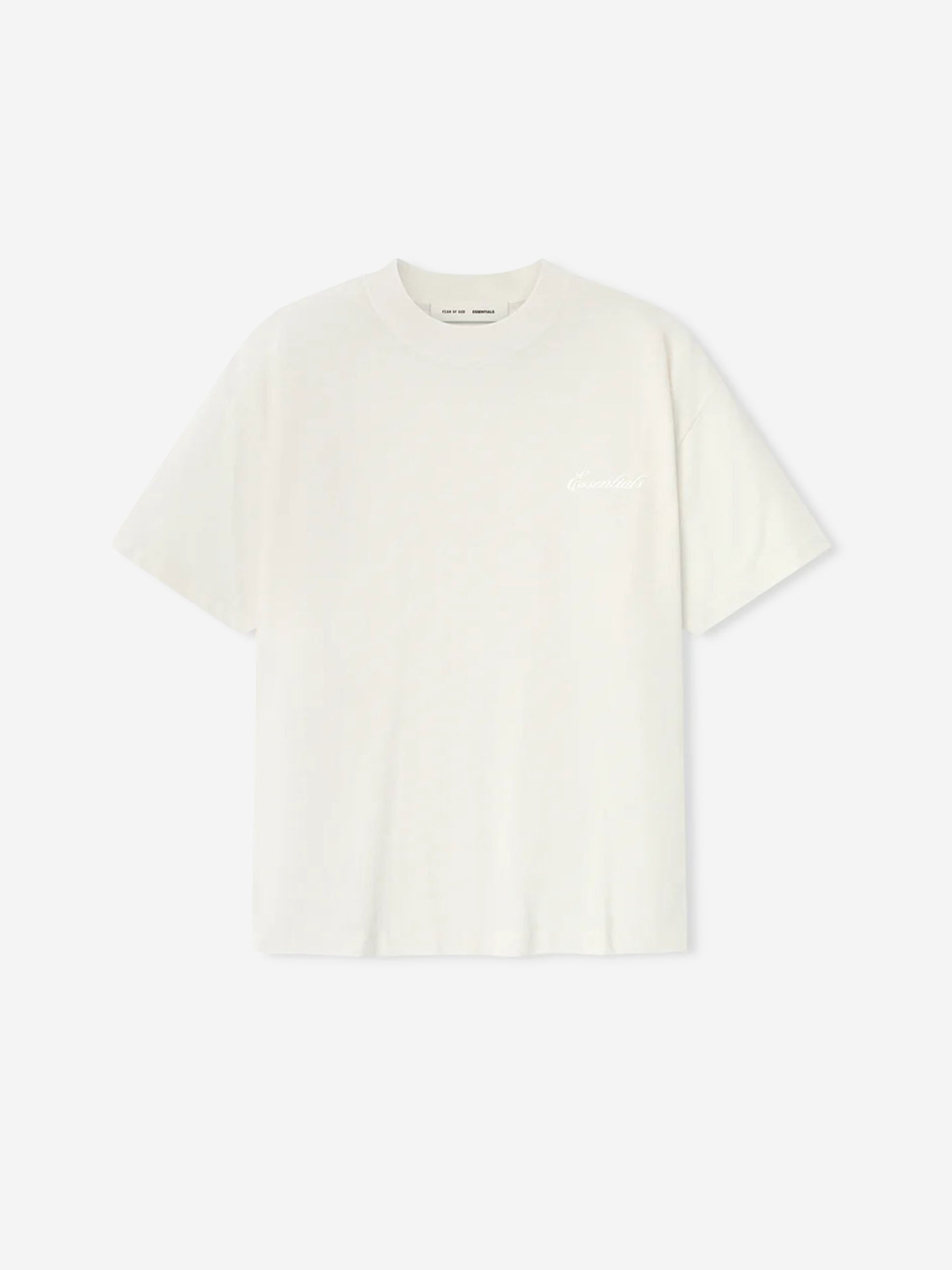 Fear of God Essentials Hombre Barcelona Camiseta Cuello Redondo color Marfil sku 553-004753 01 - Foto 1