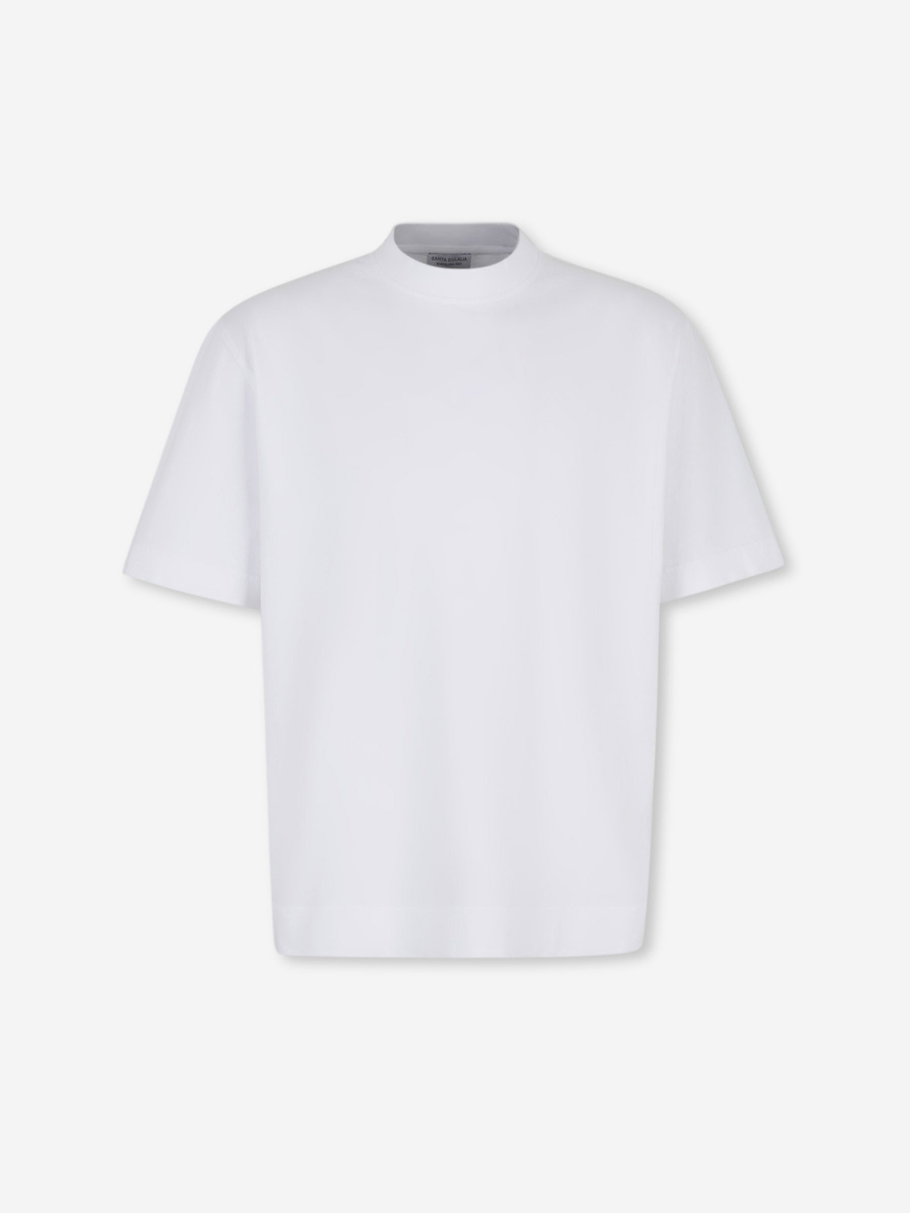 Santa Eulalia Hombre Barcelona Camiseta Lisa Algodón color Blanco sku 553-004759 01 - Foto 1