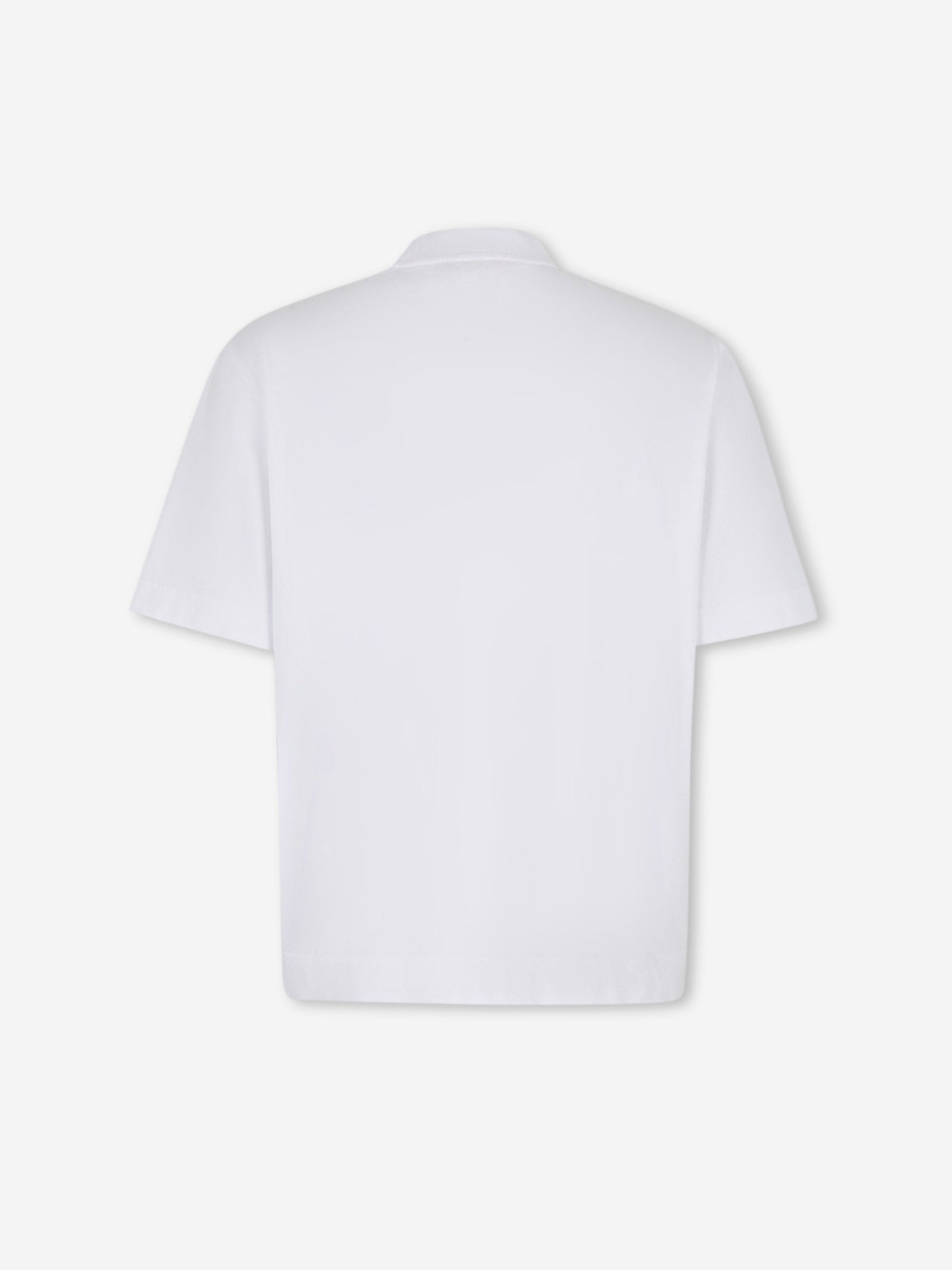 Santa Eulalia Hombre Barcelona Camiseta Lisa Algodón color Blanco sku 553-004759 01 - Foto 2