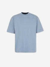 Santa Eulalia Hombre Barcelona Camiseta Lisa Algodón color Azul Celeste sku 553-004759 02 - Foto 1