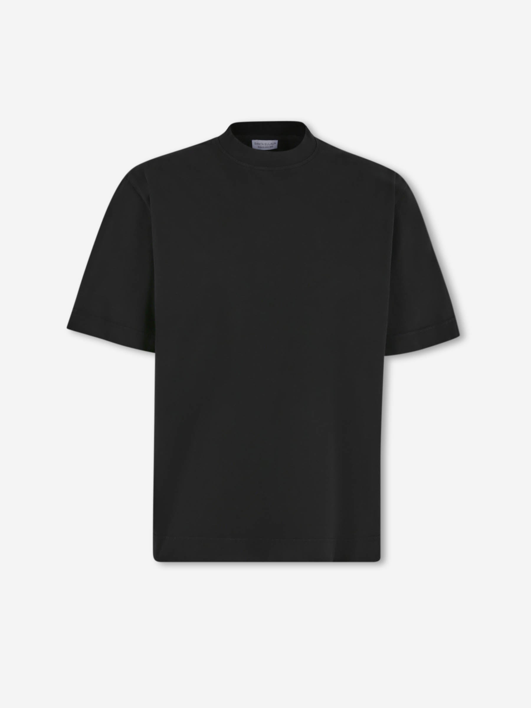 Santa Eulalia Hombre Barcelona Camiseta Lisa Algodón color Negro sku 553-004759 03 - Foto 1