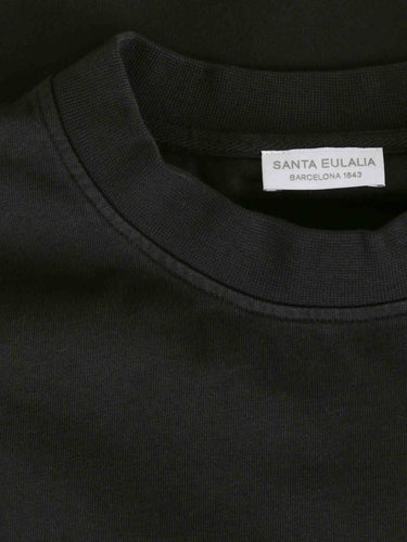 Santa Eulalia Hombre Barcelona Camiseta Lisa Algodón color Negro sku 553-004759 03 - Foto 3
