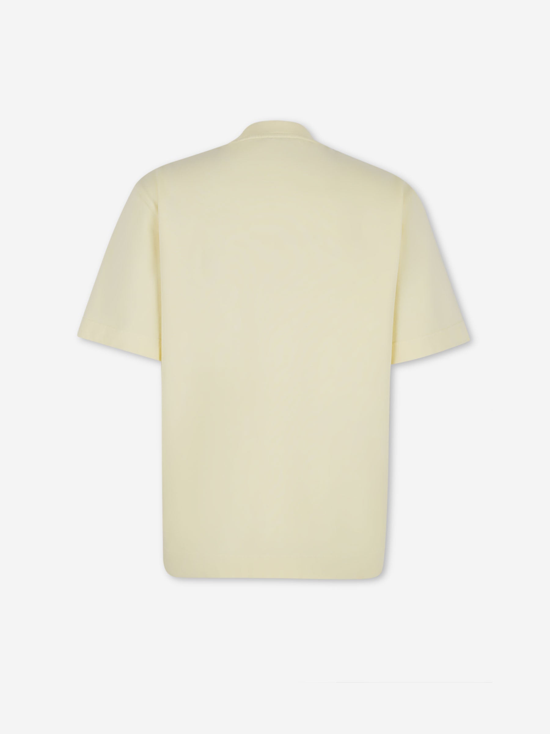 Santa Eulalia Hombre Barcelona Camiseta Lisa Algodón color Amarillo Claro sku 553-004759 04 - Foto 2