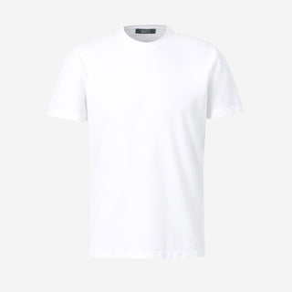 Zanone Hombre Barcelona Camiseta Lisa Algodón color Blanco sku 553-004760 01 - Foto 1