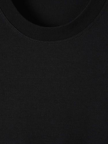 Zanone Hombre Barcelona Camiseta Lisa Algodón color Negro sku 553-004760 03 - Foto 3