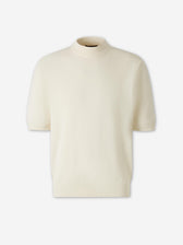 Zanone Hombre Barcelona Camiseta Punto Algodón color Crema sku 553-004761 01 - Foto 1