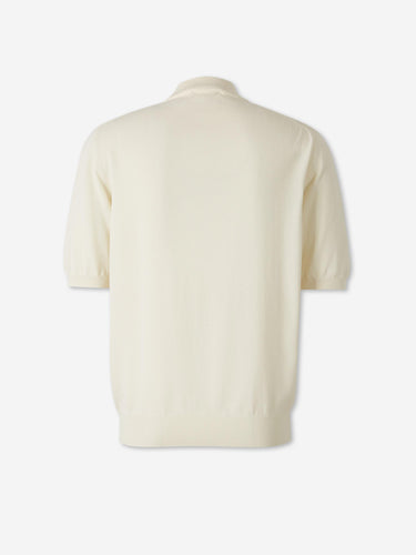 Zanone Hombre Barcelona Camiseta Punto Algodón color Crema sku 553-004761 01 - Foto 2
