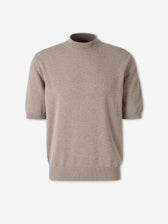 Zanone Hombre Barcelona Camiseta Punto Algodón color Lino sku 553-004761 02 - Foto 1