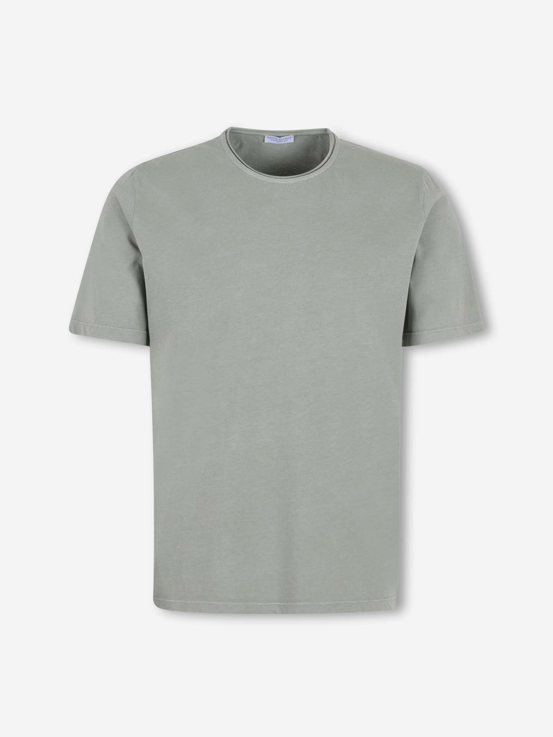Santa Eulalia Hombre Barcelona Camiseta Cuello Redondo color Verde Militar sku 553-004762 03 - Foto 1