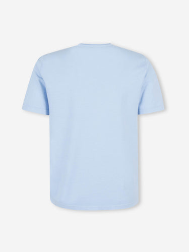 Santa Eulalia Hombre Barcelona Camiseta Cuello Redondo color Azul Celeste sku 553-004762 05 - Foto 2