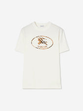 Burberry Hombre Barcelona Camiseta Cuello Redondo color Marfil sku 553-004766 01 - Foto 1