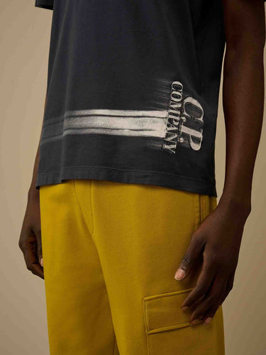 C.P. Company Hombre Barcelona Camiseta Cuello Redondo color Azul Marino sku 553-004772 02 - Foto 4