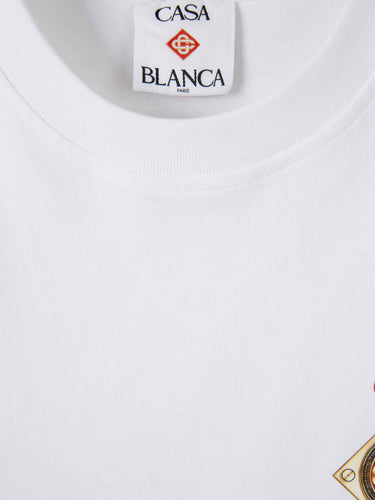 Casablanca Hombre Barcelona Camiseta Cuello Redondo color Blanco sku 553-004773 01 - Foto 3