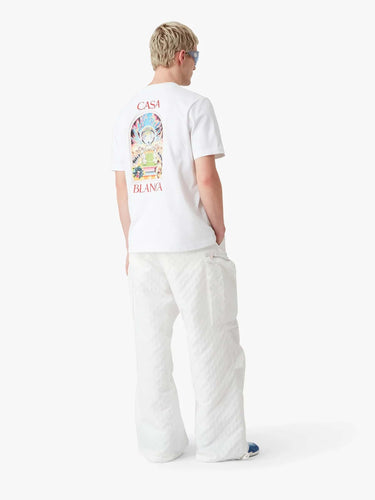 Casablanca Hombre Barcelona Camiseta Cuello Redondo color Blanco sku 553-004774 01 - Foto 1