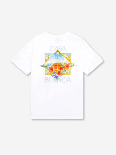 Casablanca Hombre Barcelona Camiseta Cuello Redondo color Blanco sku 553-004778 01 - Foto 3