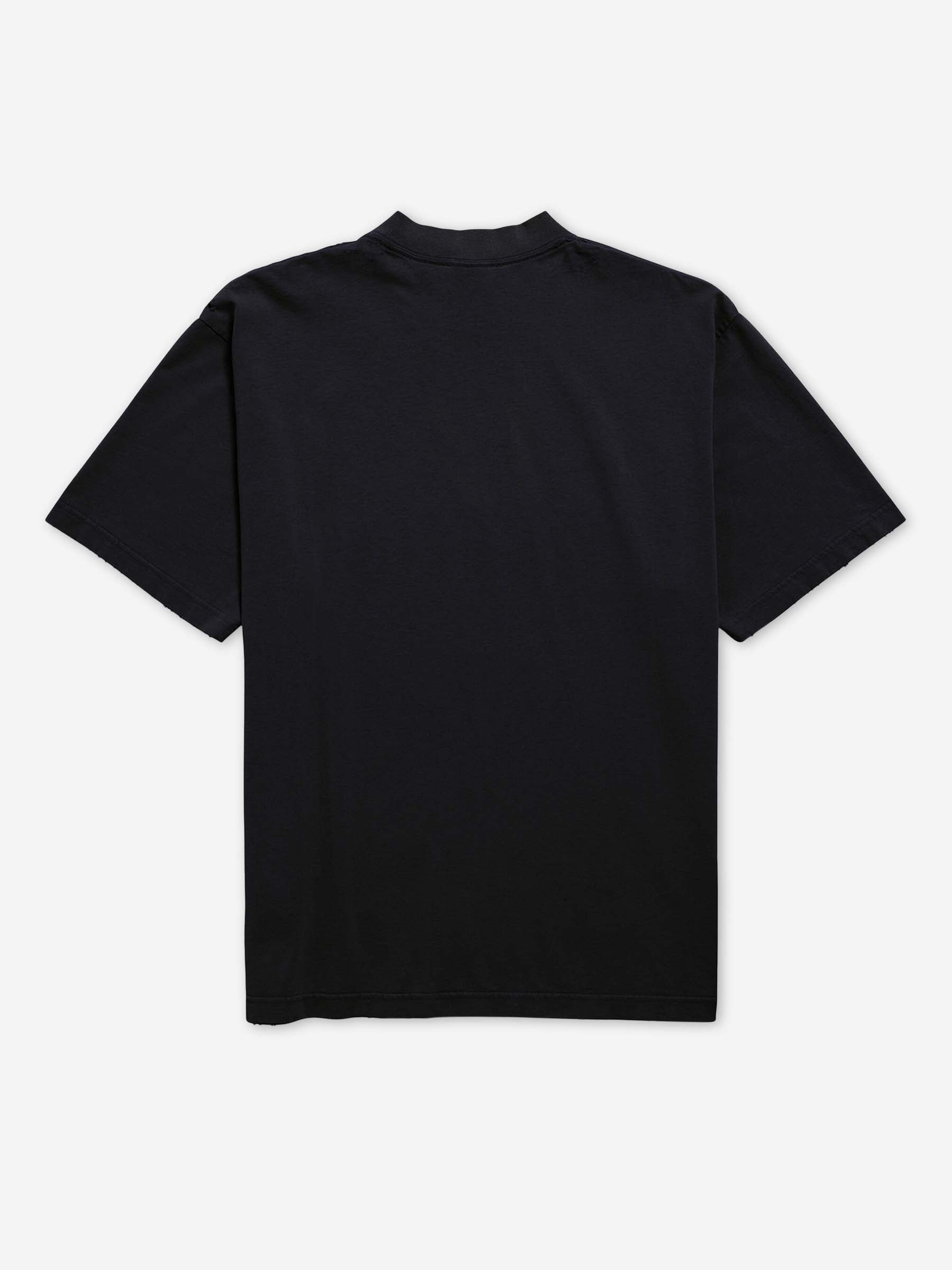 Balenciaga Mujer Barcelona Camiseta Messy Spray color Negro sku 553-004781 01 - Foto 2