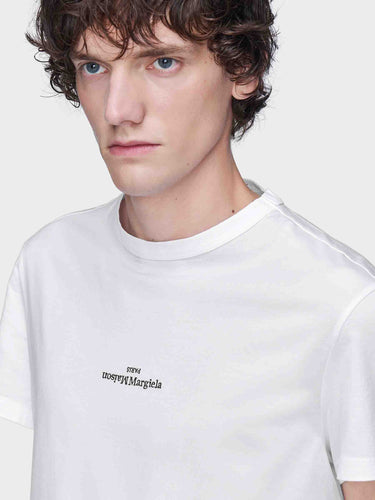 Maison Margiela Hombre Barcelona Camiseta Manga Corta color Blanco sku 553-004783 02 - Foto 4