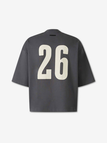 Fear of God Essentials Hombre Barcelona Camiseta Manga Corta Logo color Gris Antracita sku 553-004789 00 - Foto 2