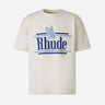 Rhude Hombre Barcelona Camiseta Cuello Redondo color Marfil sku 553-004791 01 - Foto 1