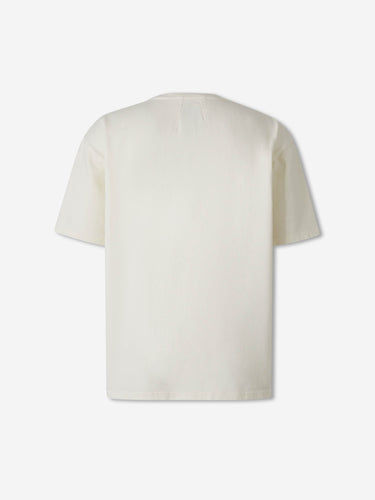 Rhude Hombre Barcelona Camiseta Cuello Redondo color Marfil sku 553-004791 01 - Foto 2